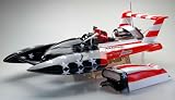 Exceed Racing GS260 Fiberglass STARS & STRIPES 26CC Gas Powered HydroPlane Remote Control Speed Boat (ARTR)