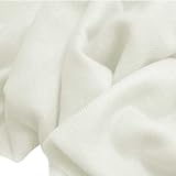 Autumn Shawl made of 60% wool and 40% viscose having Tassels / Fringes in White Liliy color (White f