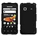 Black Texture Hard Protector Case Cover For Samsung? Galaxy Prevail M820