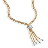 18 KT Yellow Gold Diamond Necklace