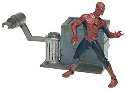 SpiderMan Movie ToyBiz Action Figure Leaping SpiderMan