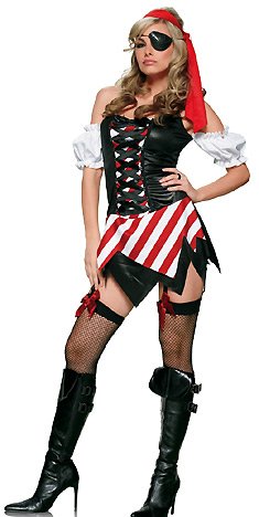 Pirate Cutie Costumes Lingerie 