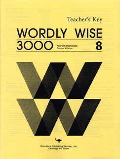 Wordly Wise 3000 Book 8 - Answer Key