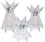 Mikasa Galaxia Candleholders, Set of 3