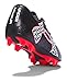 Under Armour Boys' UA ClutchFit Force 2.0 HG Jr. Soccer Cleats 6 Black