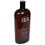 American Crew Daily Moisturizing Shampoo, for Normal to Dry Hair & Scalp, 33.8-Ounce Bottle
