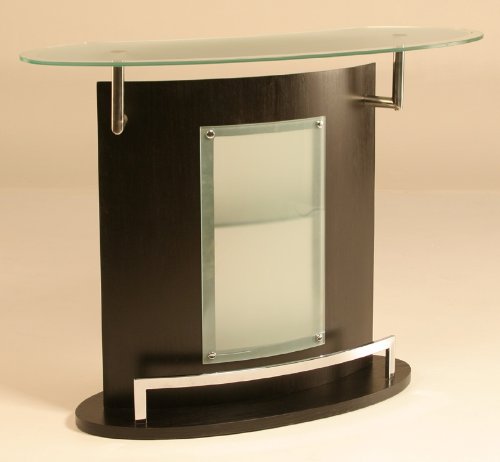 Diamond Sofa 53-Inch Arched Contemporary Bar