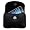 Horizontal Black Leather Case for the HP iPaq 211 with both a belt clip and loop option - a Gomadic design
