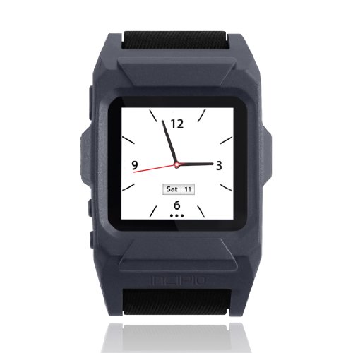 Incipio Linq Silikonh&uuml;lle mit Armband f&uuml;r Apple iPod Nano 6G grau/schwarz