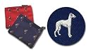 Whippet Cosmetic Bag (Dog Breed Make-up Case)