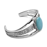 Roderick Tenorio Turquoise Split Cuff Bracelet