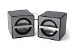 Dicota Sound USB Notebook-Lautsprecher schwarz/silber