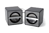 Produkt-Bild: Dicota Sound USB Notebook-Lautsprecher schwarz/silber