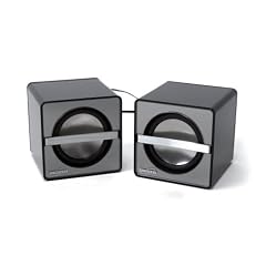 Dicota Sound USB Notebook-Lautsprecher schwarz/silber