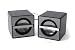 Dicota Sound USB Notebook-Lautsprecher schwarz/silber