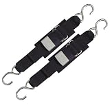 4 Stainless Steel Kwik-Lok Transom Tie-Downs, pair by INDIANA MARINE COMPANY