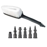 FAIP PowerWasher Universal Pressure Washer Multi-Purpose Wash Brush Kit #80001