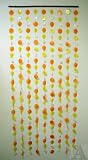 Review   / Orange Yellow Capiz Shell Room Divider Door Panel