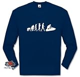 jetski aquatiques - l'évolution design manches longues t-shirt