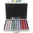 1000 Las Vegas EDGE SPOT NEXGENT Poker Chips w/Aluminum Case