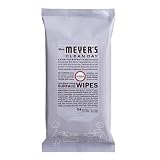 Mrs. Meyer's Clean Day Surface Wipes, Lavender, Case of Twenty-Four - 24 Wipes (576 Wipes)