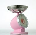 Ethos Dulton Headlight Kitchen Scales, Pale Pink