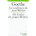 Les souffrances du jeune Werther =: (Die Leiden des jungen Werthers)