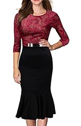 Cocktail Mermaid Sleeveless Lace Bodycon Dress/Homecoming Dress/Party Dress/Wedding Dress 