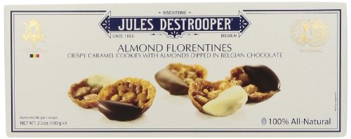 Jules Destrooper Almond Florentines, 3.5 Ounce