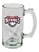 Washington Nationals Beer Mug: 13oz Glass Sports Tankard