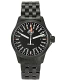 H3 Tactical Men's STEALTH MISSION Black Ion-Plated Stainless Steel Watch #H3.542221.09