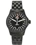 H3 Tactical Men's H3.542221.09 STEALTH MISSION Black Ion-Plated Stainless Steel Watch