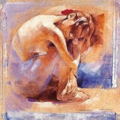 Eurographics TC1020 Talantbek Chekirov, Dreaming Of You 70 x 70 cm, Hochwertiger Kunstdruck - Akt - Erotik