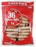 BAZIC Penny Coin Wrappers, 36 Per Pack