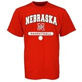 Russell Nebraska Cornhuskers Scarlet Basketball T-shirt