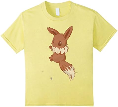 Kids Cute Eevee T-Shirt 10 Lemon