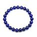 JEWELRIESHOP Unisex Synthetic Stones Healing Power Crystal Elastic Stretch 8mm Beaded Bracelet