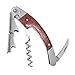Waiters Corkscrew by Dealight - Premium Rosewood All-in-one Corkscrew, Bottle Opener and Foil Cutter, with Wine Pourer included