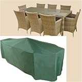 6 Seater Rectangular Patio Set Cover & Water Shedder