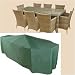 6 Seater Rectangular Patio Set Cover & Water Shedder