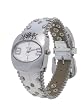 Geneva Platinum Women's Western Style Silver Studded Fashion Watch��