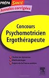 Annales corrigées concours psychomotricien, ergothérapeute