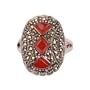 Handmade Ring Sterling Silver Indian Jewelry US Size 7 3/4