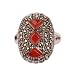 Handmade Ring Sterling Silver Indian Jewelry US Size 7 3/4