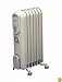 DeLonghi TRV0715T Vento Hi-Speed Convection Oil-Filled Radiator Heater with Programmable Timer