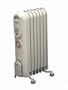 DeLonghi TRV0715T Vento Hi-Speed Convection Oil-Filled Radiator Heater with Programmable Timer