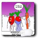 Londons Times Funny Food Coffee other Digestibles - Best Dressed Vegetable - Mouse Pads