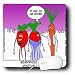 Londons Times Funny Food Coffee other Digestibles - Best Dressed Vegetable - Mouse Pads