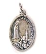 Our Lady of Fatima Oxidized Medal - MADE IN ITALY