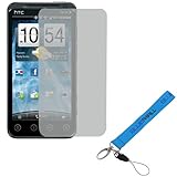 GTMax Privacy LCD Screen Protector Film Guard for Sprint HTC EVO 3D(Free Gi ....